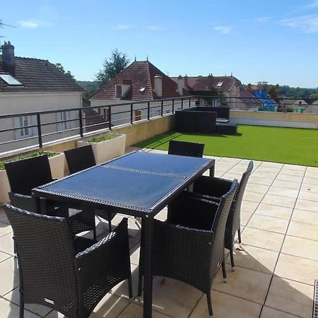3 Pieces Grande Terrasse Apartman Montévrain Kültér fotó